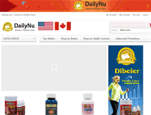 Tablet Screenshot of dailynu.com